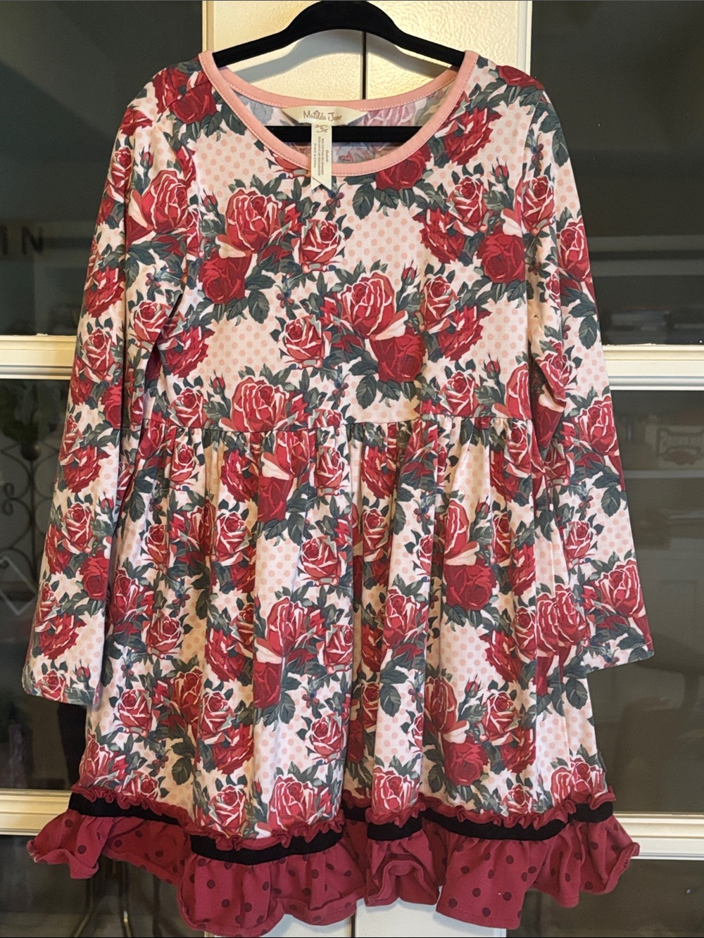 Matilda Jane Rose Winter Long Sleeve Lap Dress